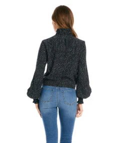 Smocked Tie-Front Top -Lunaria Store 3F10049X PRT 002 45e86d31 0a9f 4ae7 ade0 038d3e33fb05