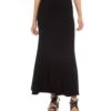 Pull On Maxi Flare Skirt -Lunaria Store L13097 BLK 2990 2972e2cf 0337 4ec7 a73b 6166d12ded51