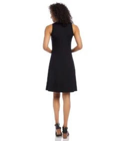 High Neck A Line Dress 14 High Neck A Line Dress -Lunaria Store L14226 black 003 cc05e933 a116 4892 bb8d bd810daeed32