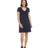 Quinn V Neck Pocket Dress 2 Quinn V Neck Pocket Dress -Lunaria Store L14244 NAV 0624 5a5245ff 537e 42d6 a242 cdfedb2f5371