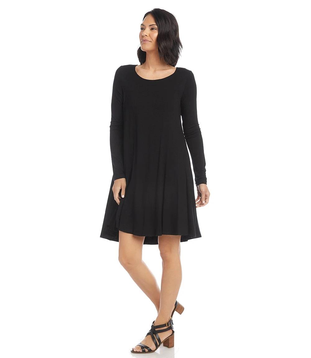 Long Sleeve Maggie Trapeze Dress 7 Long Sleeve Maggie Trapeze Dress - Image 5
