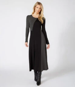 Colorblock Dress