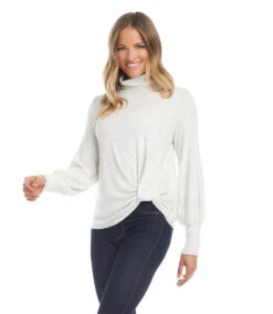 Turtleneck Pick-Up Top -Lunaria Store karenkane 2021 winter 4L39249 HEA 003 22ed102e 94a1 45b1 9602 57cfbd85e36e