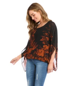 Blouson Scarf Top -Lunaria Store karenkane 2022 fall 3L09604 PRT 005