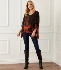 Blouson Scarf Top -Lunaria Store karenkane 2022 fall 3L09604 PRT 008