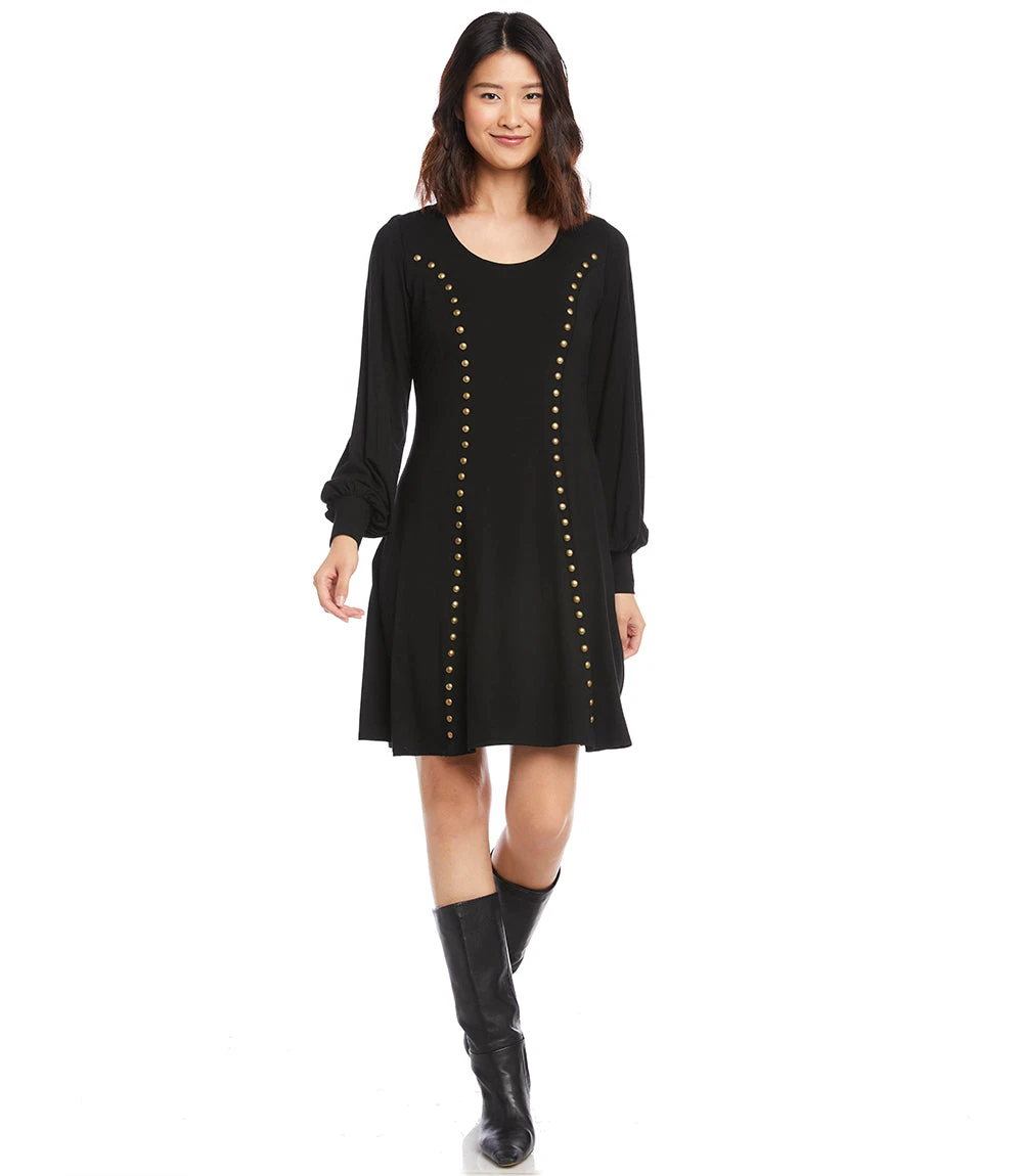 Studded A-Line Dress 4 Studded A-Line Dress - Image 2