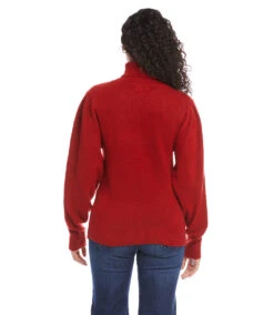 Poof Sleeve Turtleneck -Lunaria Store karenkane 2022 fall 3L89440 RUS 003