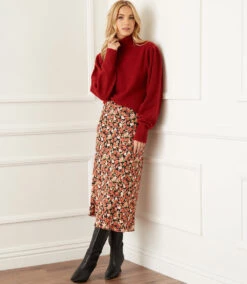 Poof Sleeve Turtleneck -Lunaria Store karenkane 2022 fall 3L89440 RUS 006