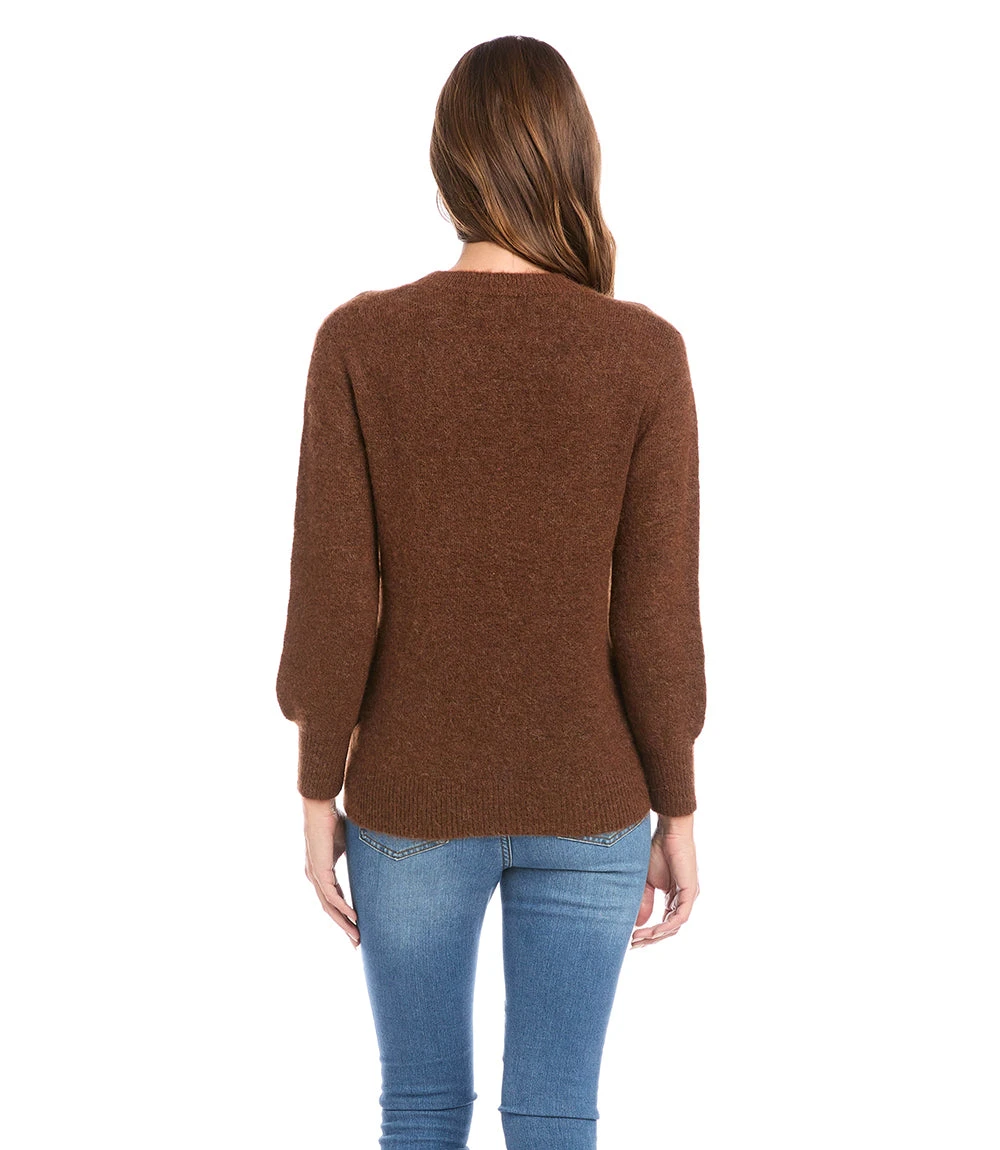 Blouson Sleeve Sweater 4 Blouson Sleeve Sweater - Image 2