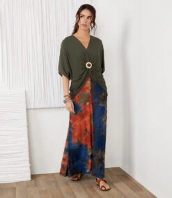 Rattan Buckle Twist Top -Lunaria Store karenkane 2022 summer 2L55209 OLI 004