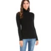Turtleneck Top -Lunaria Store karenkane 2022 winter 4L56151 BLK 001