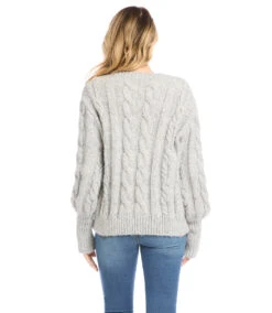 Cable Sweater 11 Cable Sweater -Lunaria Store karenkane 2022 winter 4L89605 LHG 003