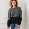 Colorblock Sweater -Lunaria Store karenkane 2022 winter 4L89619 GWB 001