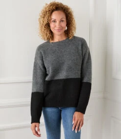 Colorblock Sweater