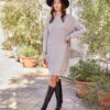 Sweater Dress -Lunaria Store karenkane 2022 winter 4L89622 WHE 001