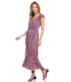 Extended Sleeve Dress -Lunaria Store karenkane 2023 spring 1L10170 FLO 005