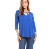 Petite Size Cut Out Shirttail Tee -Lunaria Store karenkane 2023 spring 1L13130P BLB 002
