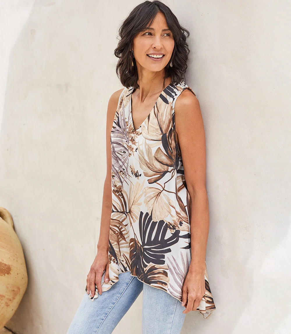 Uneven Hem Tank 3 Uneven Hem Tank