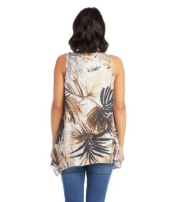 Uneven Hem Tank 14 Uneven Hem Tank -Lunaria Store karenkane 2023 spring 1L17615 PRT 003