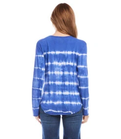Long Sleeve Tie-Dye Tee -Lunaria Store karenkane 2023 spring 1L33203 BLB 002