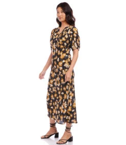 Bias Puff Sleeve Dress 12 Bias Puff Sleeve Dress -Lunaria Store karenkane 2023 spring 1L40564 PRT 004