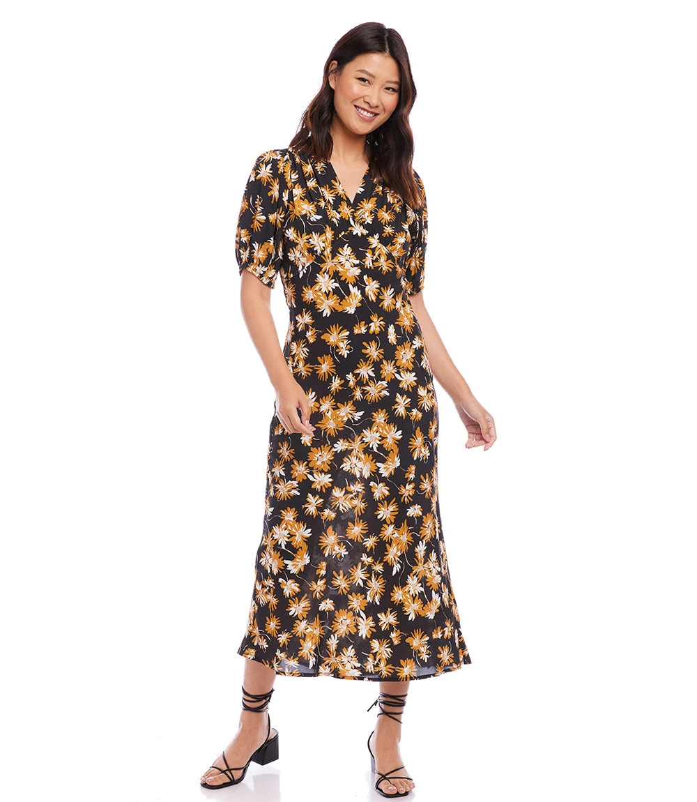 Bias Puff Sleeve Dress 7 Bias Puff Sleeve Dress - Image 5