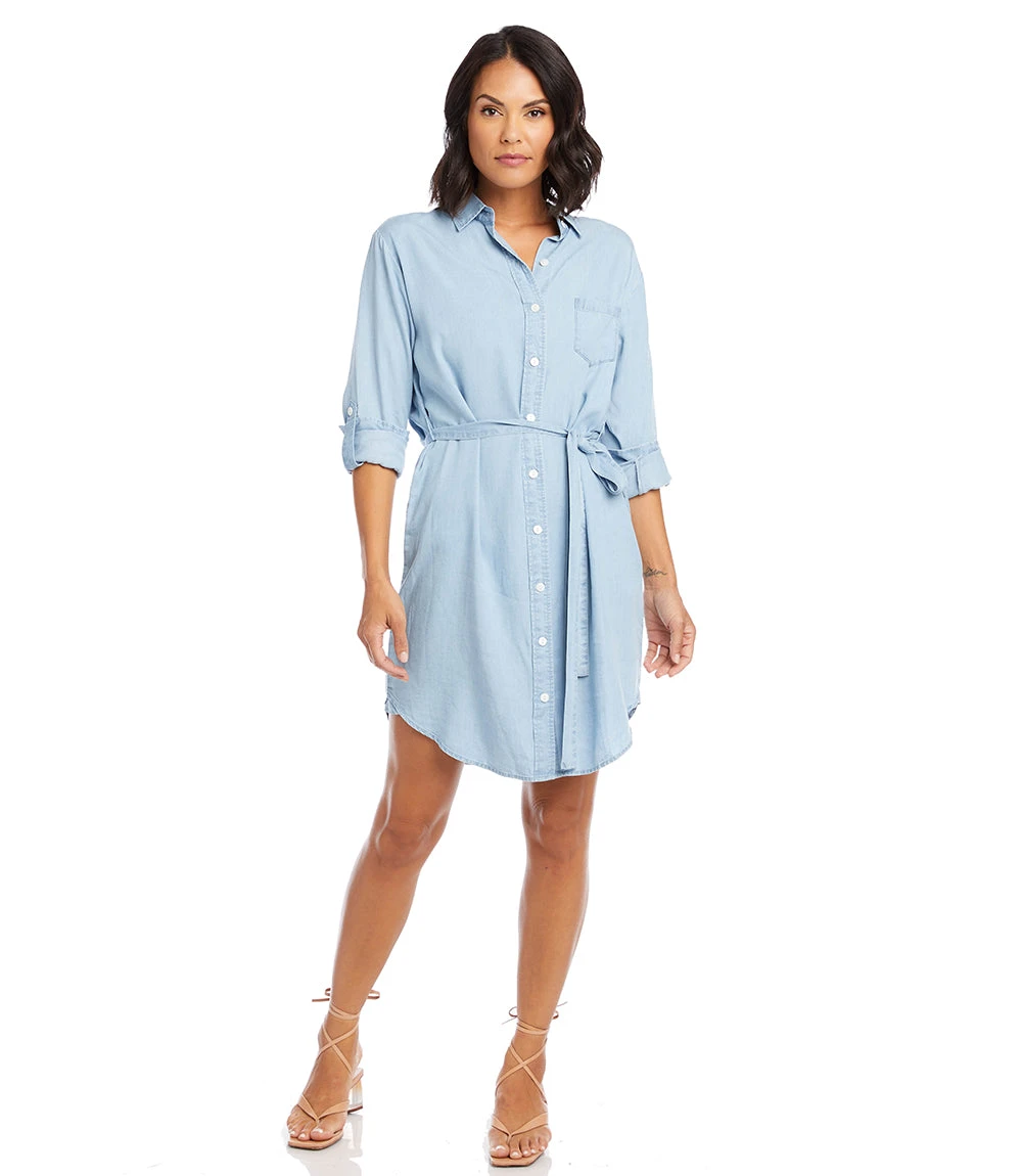 Chambray Shirtdress 3 Chambray Shirtdress - Image 2