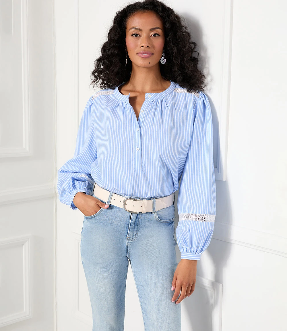 Striped Cotton Top 7 Striped Cotton Top - Image 5