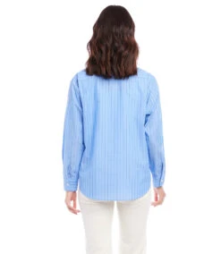 Stripe Shirt -Lunaria Store karenkane 2023 spring 1L74559 BLU 003