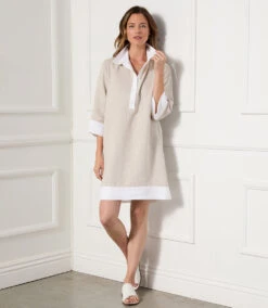 Colorblock Shift Dress 16 Colorblock Shift Dress -Lunaria Store karenkane 2023 spring 1L77555 OAT 007