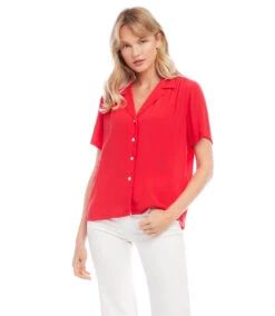 Camp Shirt 12 Camp Shirt -Lunaria Store karenkane 2023 spring 1L87568 RED 004