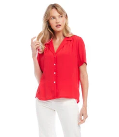Camp Shirt 14 Camp Shirt -Lunaria Store karenkane 2023 spring 1L87568 RED 006