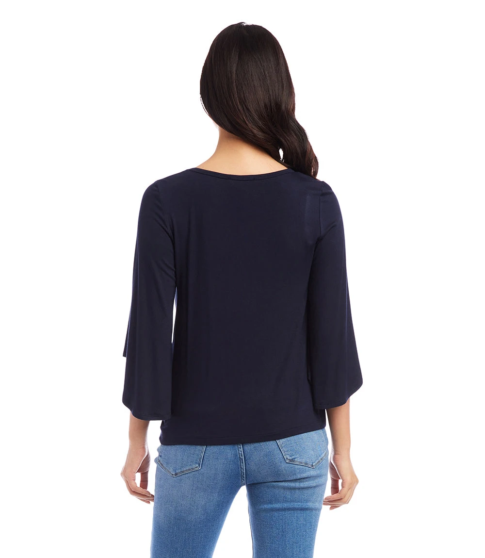 Flare Sleeve Pick Up Top 4 Flare Sleeve Pick Up Top - Image 2