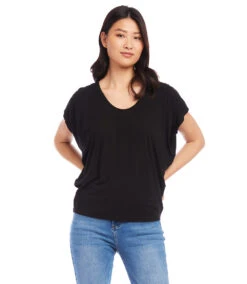 Extended Sleeve Top -Lunaria Store karenkane 2023 summer 2L14224 BLK 005