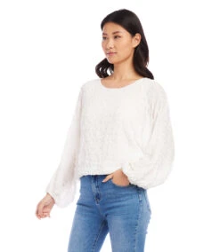 Lantern Sleeve Top -Lunaria Store karenkane 2023 summer 2L17615 OWH 004