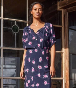 Short Sleeve Peasant Top -Lunaria Store karenkane 2023 summer 2L44594 DAI 001