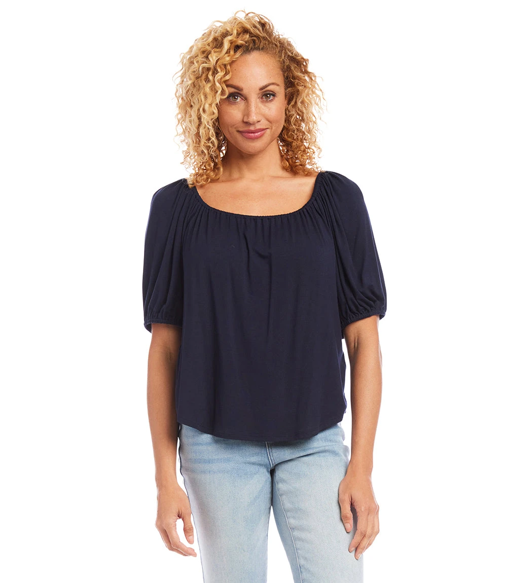 Knit Peasant Top 4 Knit Peasant Top - Image 2