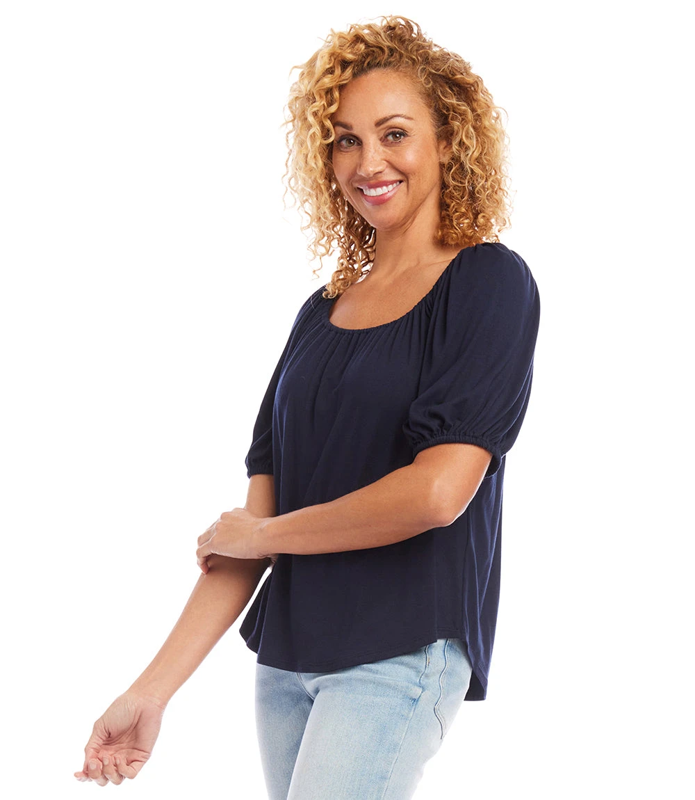 Knit Peasant Top 6 Knit Peasant Top - Image 4