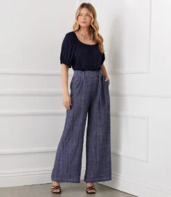 Knit Peasant Top 16 Knit Peasant Top -Lunaria Store karenkane 2L13016 NAV 006